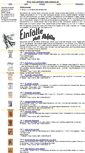 Mobile Screenshot of einfaelle-statt-abfaelle.de